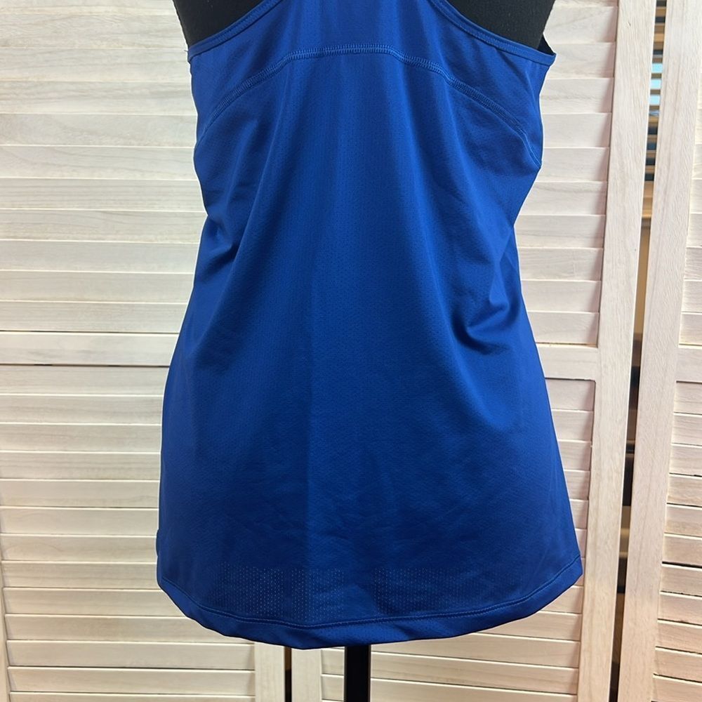 3/$25 Nike Royal Blue Running Singlet Racerback Tank Medium - Picture 8 of 10